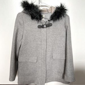 Zara Girls Soft Collection Coat